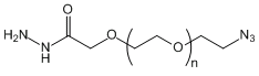 酰肼-聚乙二醇-叠氮HZ-PEG-N3