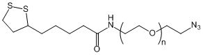 硫辛酸-聚乙二醇-叠氮LA-PEG-N3