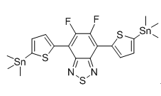 5,6-二氟-4,7-双(5-三甲基锡基噻吩-2-基)苯并[C][1,2,5]噻二唑cas:1421762-30-2