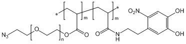 叠氮基-聚乙二醇-聚丙烯酸-多巴胺N3-PEG-PAA-DA