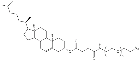 胆固醇-聚乙二醇-叠氮基CLS-PEG-N3