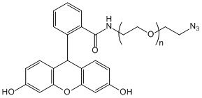 荧光素标记-聚乙二醇-叠氮FAM-PEG-N3