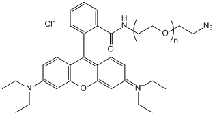 罗丹明B-聚乙二醇-叠氮基RB-PEG-N3