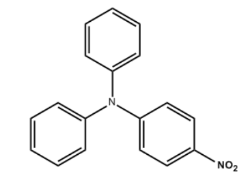 三苯胺-NO2;CAS:4316-57-8;4-硝基-N,N-二苯基苯胺