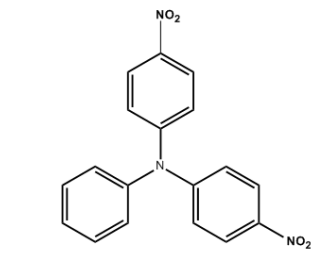 三苯胺-(NO2)2;CAS:1100-10-3;4-硝基-N-(4-硝基苯基)-N-苯基苯胺
