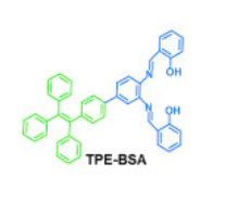 TPE-BSA牛血清白蛋白修饰AIE聚集诱导发光材料