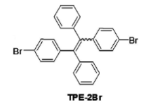 溴修饰四苯乙烯聚集诱导发光材料(TPE-Br)