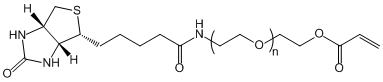 生物素-聚乙二醇-丙烯酸酯Biotin-PEG-AC