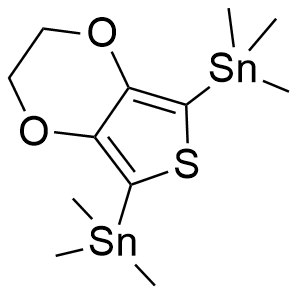 5,7-双(三甲基锡基)-2,3-二氢噻吩并[3,4-b][1,4]二恶英cas:459409-70-2