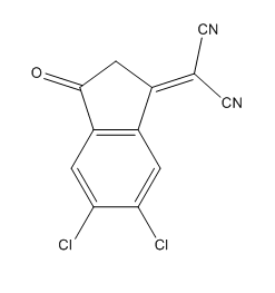 5,6-二氯-3-(二氰基亚甲基)茚-1-酮cas:2197167-50-1,IC-2CN-2Cl