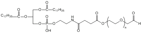 二硬脂酰基磷脂酰乙醇胺-聚乙二醇-醛基DSPE-PEG-CHO
