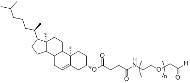 胆固醇-聚乙二醇-醛基CLS-PEG-CHO