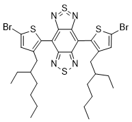 4,8-双(5-溴-3-(2-乙基己基)-2-噻吩基)-2λ4δ2-苯并[1,2-c:4,5-c&#039;]双[1,2,5]噻唑