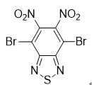 4,7-二溴-5,6-二硝基苯并[c][1,2,5]噻二唑cas:76186-72-6