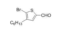 2-溴-3-己基噻吩-5-甲醛cas:291535-21-2