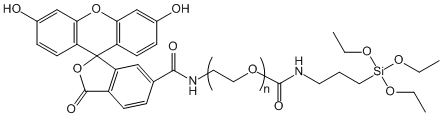 荧光素-聚乙二醇-三乙氧基硅烷FITC-PEG-Sile