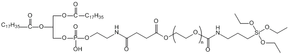 二硬脂酰基磷脂酰乙醇胺-聚乙二醇-硅烷DSPE-PEG-Sile