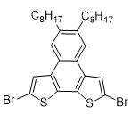 2,9-二溴-5,6-二辛基萘[2,1-b:3,4-b&#039;]二噻吩cas:1040858-84-1