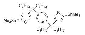 (4,4,9,9-四己基-4,9-二氢-s-引达省并[1,2-b:5,6-b&#039;]二噻吩-2,7-二基)双三甲基锡