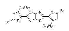 2,5-双(5-溴-3-十四烷基噻吩-2-基)噻唑并[5,4-d]噻唑