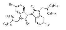 (E)-6,6'-二溴-1,1'-双(2-己基癸基)-[3,3'-二吲哚啉亚基]-2,2'-二酮