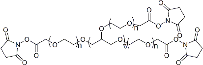 八臂聚乙二醇-琥珀酰亚胺羧甲基酯8-ArmPEG-SCM