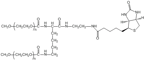 二臂/支聚乙二醇生物素2-ArmPEG-Biotin