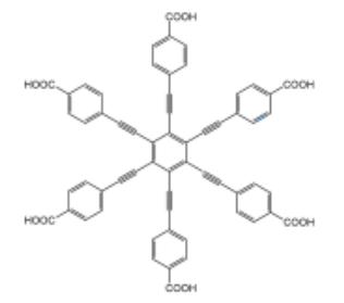 HOF-76氢键有机框架材料