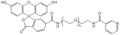 荧光素-聚乙二醇-烟酸FITC-PEG-Niacin