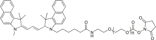 CY3.5-聚乙二醇-活性酯Cy3.5-PEG-SC