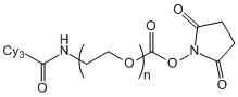 Cy3-聚乙二醇-琥珀酰亚胺碳酸酯Cy3-PEG-SC