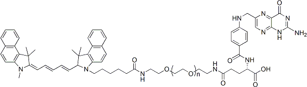 CY5.5-聚乙二醇-叶酸CY5.5-PEG-FA
