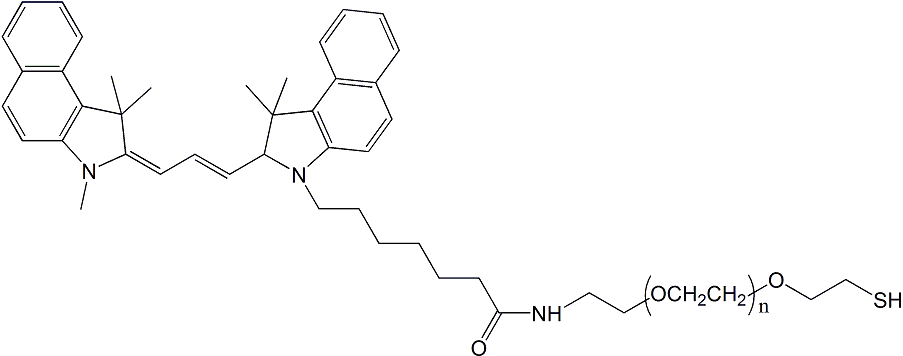CY3.5-聚乙二醇-巯基Cy3.5-PEG-SH