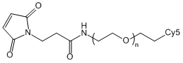 CY5-聚乙二醇-马来酰亚胺Cy5-PEG-Mal