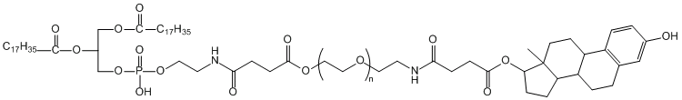 二硬脂酰基磷脂酰乙醇胺-聚乙二醇-雌激素DSPE-PEG-Estrogen