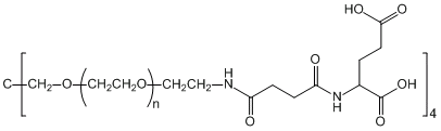 四臂聚乙二醇-谷氨酸4-ArmPEG-Glutamic acid