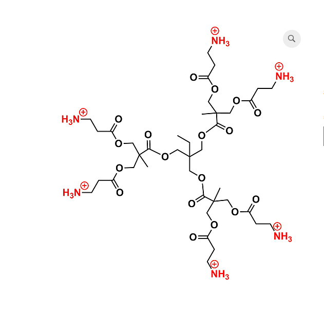 Bis-MPA Ammonium Dendrimer, G1, TMP Core 三羟甲基丙烷核二羟甲基丙酸铵1代树枝状聚合物