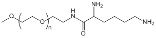 甲氧基聚乙二醇-赖氨酸mPEG-L-Lysine