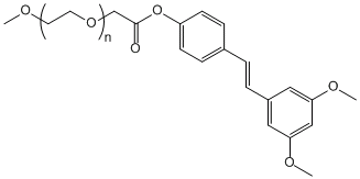 甲氧基聚乙二醇-紫檀芪mPEG-PSB