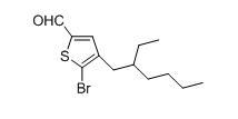5-溴-4-(2-乙基己基)噻吩-2-甲醛cas:1356861-54-5