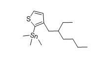 (3-(2-乙基己基）噻吩-2-基)三甲基锡烷