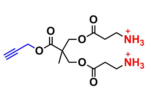 bis-MPA Ammonium Dendron, Acetylene Core, G1 乙炔核的二羟甲基丙酸氨基修饰的一代超支化大分子