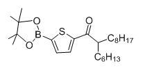 2-己基-1-(5-(4,4,5,5-四甲基-1,3,2-二氧杂环戊烷-2-基)噻吩-2-基)癸-1-酮