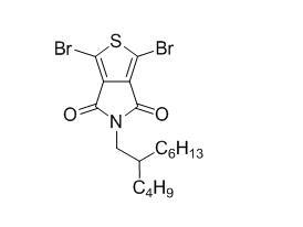 1,3-二溴-5-(2-丁基辛基)-4H-噻吩并[3,4-C]吡咯-4,6(5H)-二酮cas:1262241-50-8