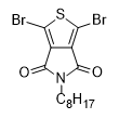 1,3-二溴-5-辛基-4H-噻吩并[3,4-c]吡咯-4,6(5H)-二酮cas:566939-58-0