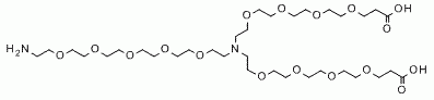 N-(Amino-PEG5)-N-bis(PEG4-acid) CAS:2093152-86-2
