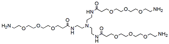 Tri(Amino-PEG3-amide)-amine TFA salt
