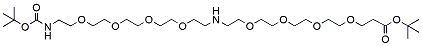 N-(Boc-PEG4)-NH-PEG4-t-butyl ester CAS:2112737-17-2