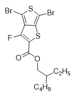 2-乙基己酯-4,6-二溴-3-氟-噻吩并[3,4-b]噻吩cas:1237479-38-7