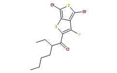 1-(4,6-二溴-3-氟噻吩并[3,4-b]噻吩-2-基)-2-乙基己基-1-酮cas:1352743-83-9
